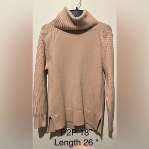 DKNY Soft Blush Cowl Neck Sweater